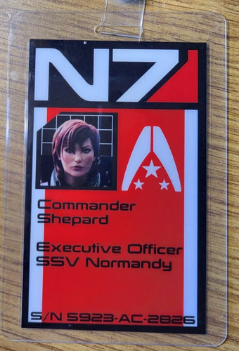 Mass effect badge n7 - id, badge-n7