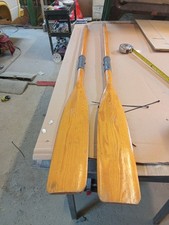 pair of Vintage wooden 5ft