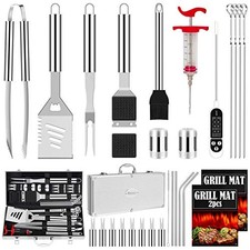 29pcs BBQ Grill Tool Set for