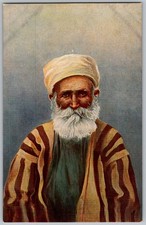 Antique Postcard Bearded Man