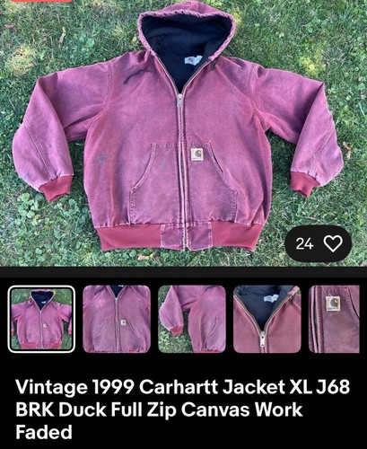 Vintage carhartt jacket lot - lot, 3