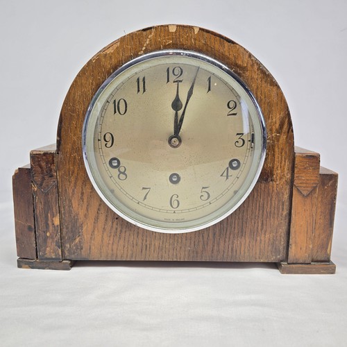Garrard mantle clock wooden - clock,