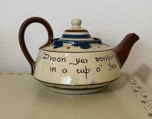 Torquay motto ware lidded - torquay,