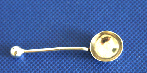 Antique sterling silver salt - ,