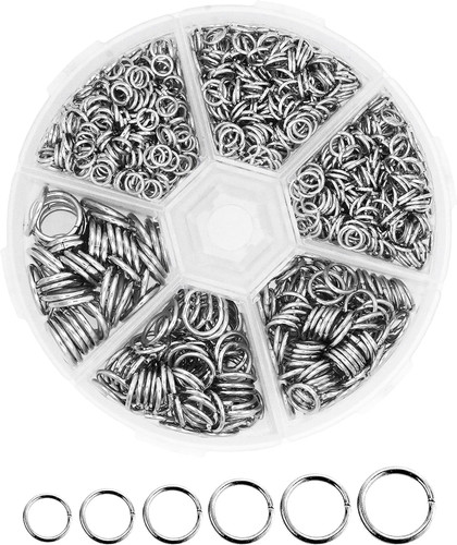 Assorted stainless steel jump - assorted,