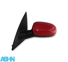 Vauxhall Opel Corsa C (00 - 06) Left Side Electric Heated Door Mirror Magma Red