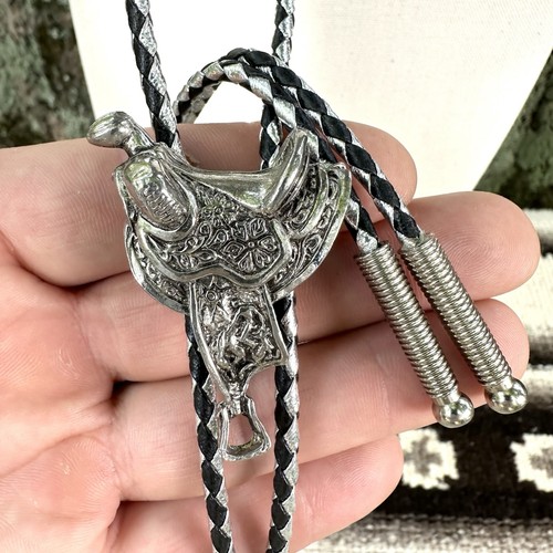Vintage western bolo tie - western,