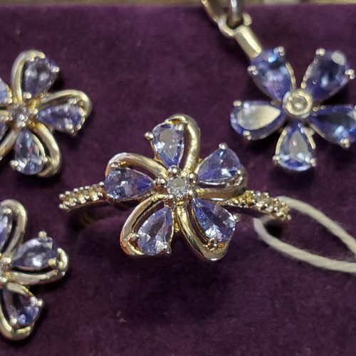 925 sterling silver tanzanite - 925,