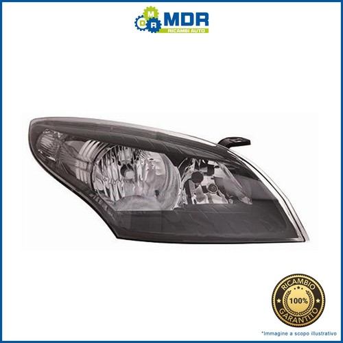 Headlight front right - front, black