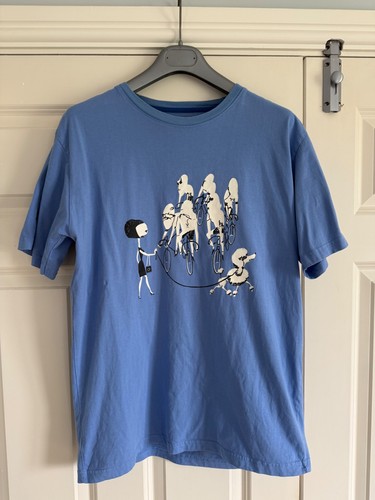 Howies blue pattern tee shirt - blue,