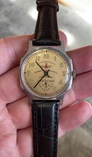 Vintage Gagarin Navigator Winter Victory Watch 2602 34mm Mechanical Wristwatch