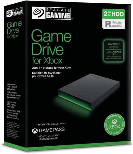 Seagate 2tb game drive - seagate, for