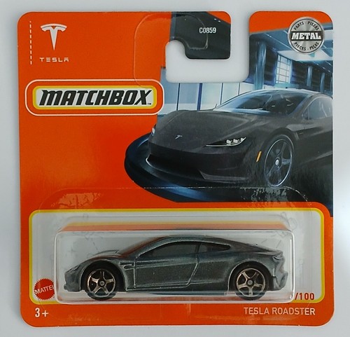 Matchbox 2022 tesla roadster - matchbox,