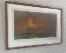 The German Fleet at Anchor off Inchkeith Charles Pears reproduction -