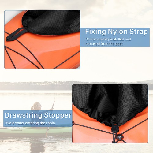 Adjustable nylon kayak - (black)adjustable,