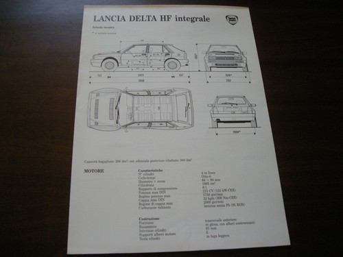 Lancia delta integral - delta,