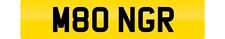 M80 NGR NUMBER REGISTRATION ON