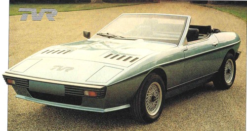 Tvr tasmin spec sheet - spec, /
