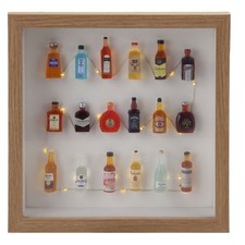 Led frame bottle decoration - led,