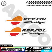 2x HONDA REPSOL Vinyl Decal