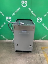 Prima Integrated Slimline Dishwasher Silver E Rated BI45DISHUK #LF112040