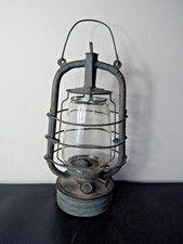 Large Size Hurricane Lamp - No Marking - Field Grey - German Mililtary