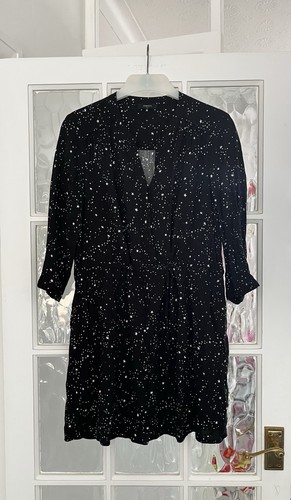 Pretty star print dress - star, by
