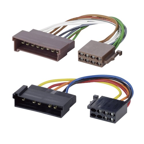Iso car radio adapter - adapter, cable