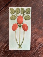 Vintage Art Nouveau Tile, Good Condition