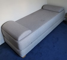 John Lewis Sonoma Grey Day/Sofa Bed 3 Seater Used In Good Condition
