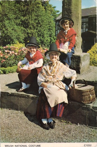 Postcard welsh national - postcard,