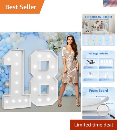 Elegant 4ft light - elegant, number
