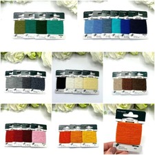 Darning wool visible mending