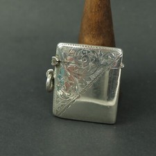 Antique sterling silver vesta