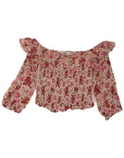ZARA Womens Crop Off Shoulder