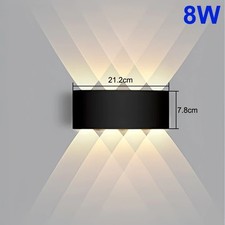 8W Waterproof LED Wall Lights