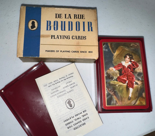Vintage rue playing - rue,