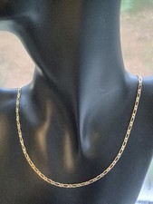 Ladies 9ct Yellow Gold Figaro