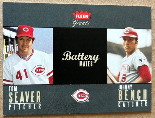 Seaver bench 2004 fleer - t.seaver/j.bench,