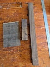 Indian Rosewood blanks, quartersawn spindle, flatsawn flat blank