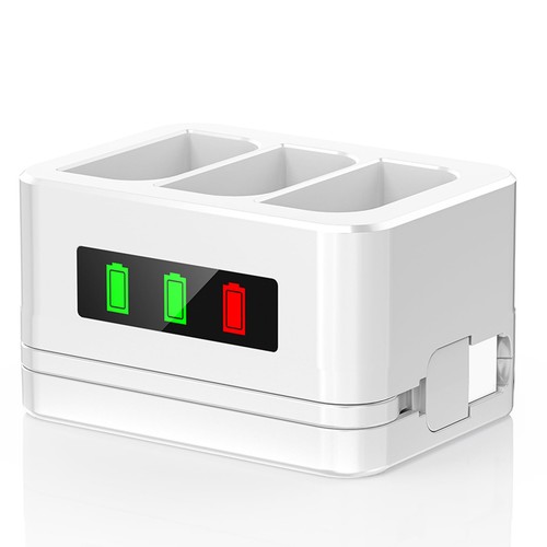 Slot charger charging - 3-slot, charger/charging