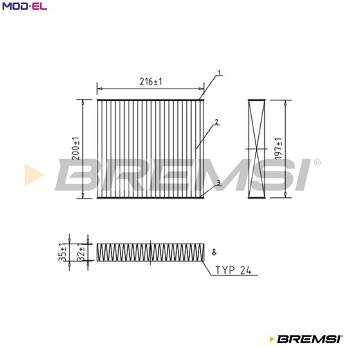 Filter cabin air fc0078a for - cabin,