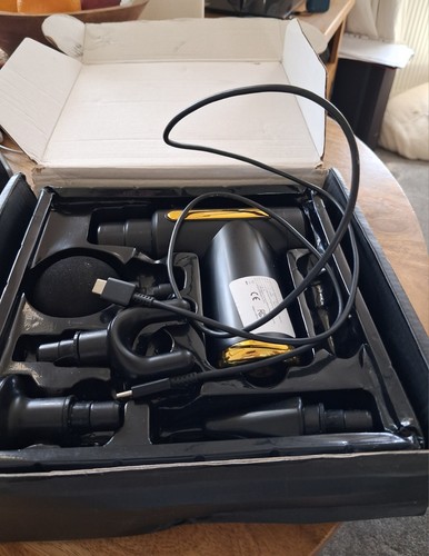 Massage gun with attachments - gun,