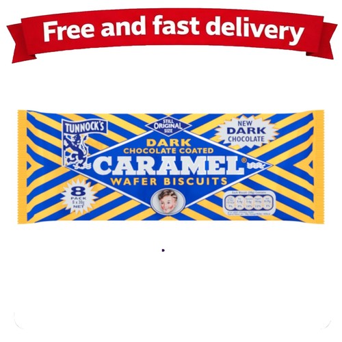 Tunnocks dark chocolate - dark,