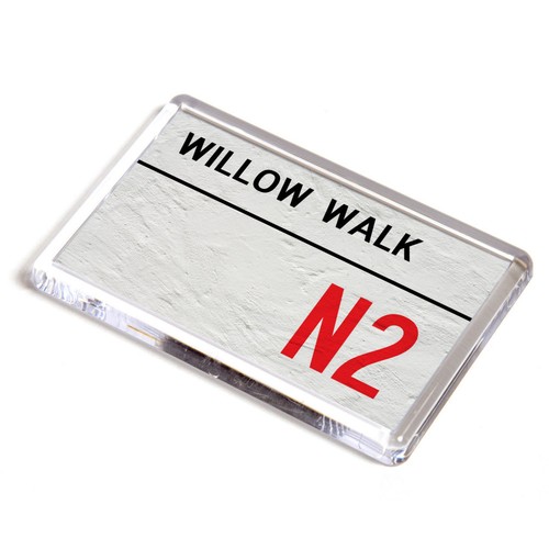 Fridge magnet willow - fridge, walk