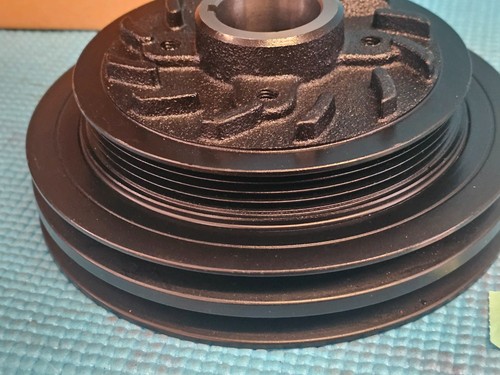Engine crankshaft pulley for - crankshaft,