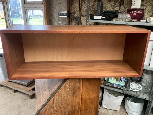 Brown bookcase shelving unit - bookcase,