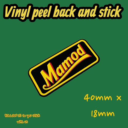 Mamod vintage vinyl sticker - mamod,
