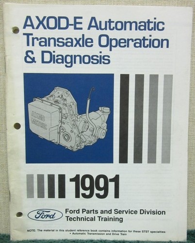 1991 ford axod - ford, axod-e