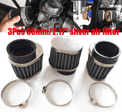 Motorcycle air filter 55mm - air,